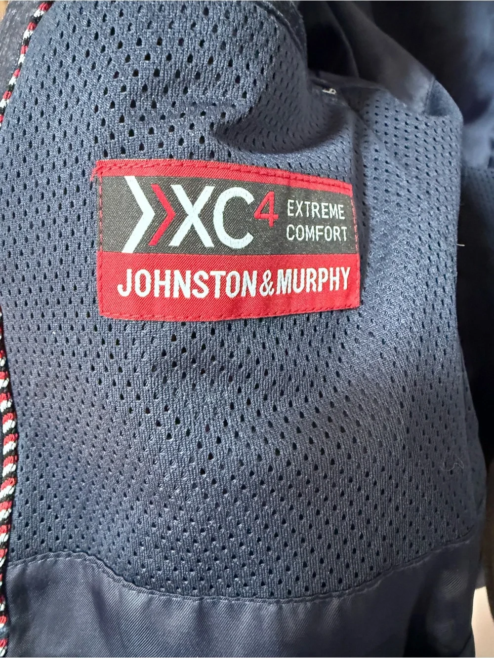 Johnston & Murphy Blue Plaid Windowpane Sport Coat